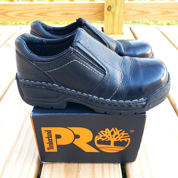 Timberland PRO Womens Black Work & Safety Alloy Toe Shoes Size 5M - Picture 3 of 11
